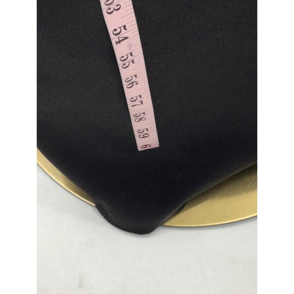 AW BRIDAL 14 1X plus black metallic Serena bridesmaid halter maxi dress NEW B157 - Picture 5 of 9